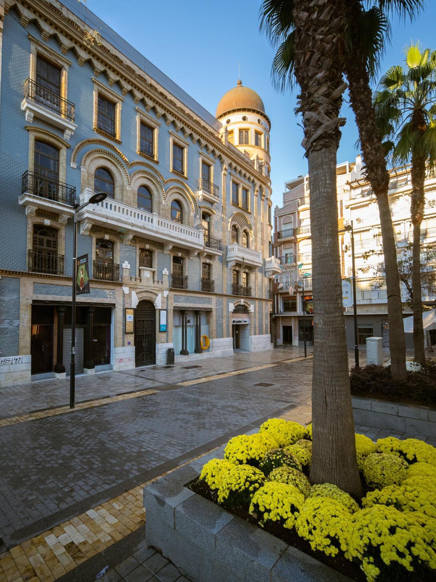 Conjunto De Apartamentos Antiguo Palacio Hotel Paris Huelva Exterior photo
