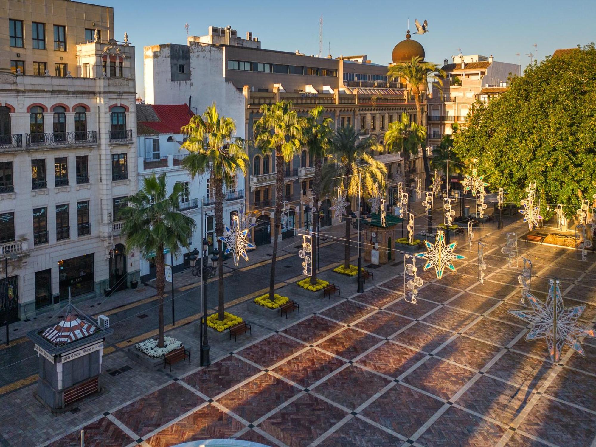 Conjunto De Apartamentos Antiguo Palacio Hotel Paris Huelva Exterior photo